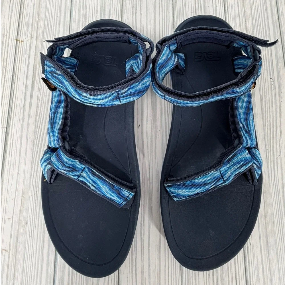Teva Hurricane XLT2 Blue Wave Strappy Hiking Sport Sandals 1019390Y Youth Size 7